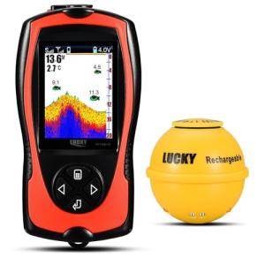 Portable Sonar Fish Finder with LCD Screen