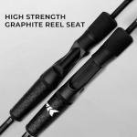 KastKing Crixus Fishing Rods, Spinning Rod 7ft -Medium Heavy - Fast-2pcs