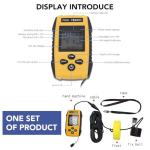 Portable Fish Depth Finder with Sonar Sensor