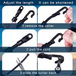 8 Sets Rod Strap Holder Boat Deck Rod Straps Rod Tamer Straps Fishing Rod Hold Down Straps Deck Mount Connector Boat Fishing Rod Straps Deck Mount Straps for Fishing Boat Kayak (12 Inch)