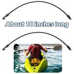 8 Sets Rod Strap Holder Boat Deck Rod Straps Rod Tamer Straps Fishing Rod Hold Down Straps Deck Mount Connector Boat Fishing Rod Straps Deck Mount Straps for Fishing Boat Kayak (12 Inch)