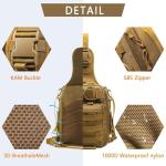 Compact Fishing Gear Bag with Tackle Box and Rod Holder