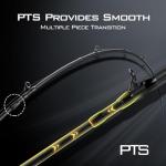 KastKing Kestrel Bait Finesse Casting Rod 2 pc 6'3" UL