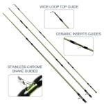 Dr.Fish Fly Fishing Rod and Reel Combo 9ft Rod 5/6 Reel Carbon Fiber CNC Machined Aluminum Alloy Reel Fly Fishing Starter Gear Equipment Package with Carrier Bag