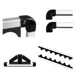 EASY BIG Fishing Rod Rack - Aluminum Alloy Rod Holder, Holds Up to 24 Rods, Fishing Pole Storage Organizer for Garage or Home