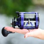Sougayilang Conventional Fishing Reel,Smooth Powerful Inshore Surf Trolling Reel, Baitcasting Reel for Catfish, Musky, Bass, Pike