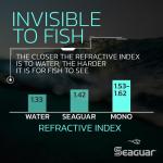 Seaguar 101 BasiX 100% Fluorocarbon Fishing Line 12lbs, 200yds Break Strength/Length - 12BSX200