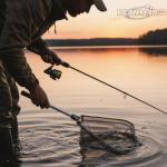 Yeahmart Fishing Net Minnow Nets with Aluminum Collapsible Telescopic Fishing Pole Handle and Nylon Mesh, Small Fishing Landing Net for Saltwater Freshwater, Extends to 21 inch (Fixed Handle)