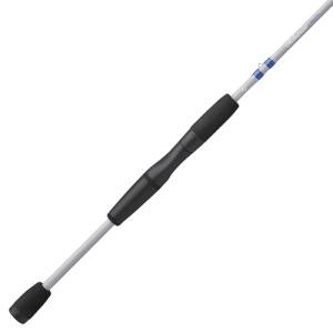 Shakespeare Agility Spinning Rod, 6'6", 2-Piece Fishing Rod, Medium Power, 6-12 lb Line Rating, 3/8-5/8 oz Lure Rating