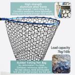 Fishing net (Retractable 19.68, Blue, 48in)