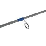 Shakespeare Agility Spinning Rod, 6'6", 2-Piece Fishing Rod, Medium Power, 6-12 lb Line Rating, 3/8-5/8 oz Lure Rating