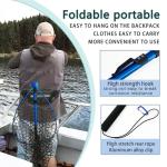Fishing net (Retractable 19.68, Blue, 48in)