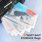 KastKing BaitSpace Waist Bag – Waterproof Tackle Storage Bag With Adjustable Belt, Fishing Fanny Pack for Men, Soft Bait Organizer, 3600 Utility Box, Rod Holder, Nylon, Black Camo