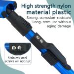 Fishing net (Retractable 19.68, Blue, 48in)