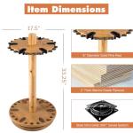 Rush Creek 30" Round Spinning Rod Rack