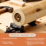 Rush Creek 30" Round Spinning Rod Rack