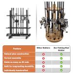 Rush Creek 30" Round Spinning Rod Rack