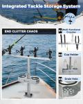 Spider Rig Rod Holders for Crappie Fishing