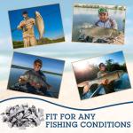 Zhanmai Fishing Weights Sinker Kit 21 Pieces Rig Fishing Weights Sinker Weights Pyramid Fishing Sinker Saltwater Fishing Sinkers Bass Fishing Casting in 1 oz, 3 oz, 4 oz, 6 oz