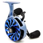 CAMEKOON Snow Storm 600 Inline Ice Fishing Reel, High Line Capacity, 8 Button Magnetic Drop Speed Control System, 3.0:1 Gear Ratio, 6.2 OZ Lightweight Graphite Frame with CNC-Machined Aluminum Spool