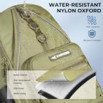 KastKing Karryall Sling Tackle Bag–Fishing Sling Pack,Fishing Backpack With Rod Holder,MOLLE System,Soft Bait & Gear Storage