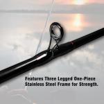 Fiblink 4-Piece Portable Graphite Casting Rod - 7' Medium Heavy