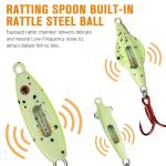 Dovesun Glow Ice Fishing Jigs and Lures Kit