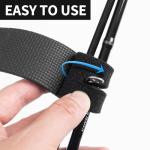 pullther fishing 12PCS Fishing Rod Straps,Adjustable Fishing Rod Ties for Casting Rods,Spinning Rods and Fly Rods