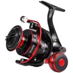 Sougayilang Spinning Reels Light Weight Ultra Smooth Powerful Fishing Reels Red 3000