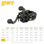 Lew's Tournament Pro LFS Speed Spool 8.3:1 Right Hand Baitcast Reel