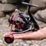 Sougayilang Spinning Reels Light Weight Ultra Smooth Powerful Fishing Reels Red 3000