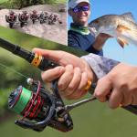 Sougayilang Spinning Reels Light Weight Ultra Smooth Powerful Fishing Reels Red 3000