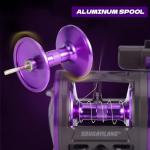 Sougayilang Level Wind Trolling Reel - Line Ecounter Baitcasting Fishing Reel,3.8:1 Gear Ratio, Corrosion-Resistant - for Saltwater/Freshwater Bass Catfish-Right