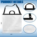 Sunnymove Fishing Weigh in Bag Large Size 24 x 24 in Heavy Duty Live Fishing Bags Portable Catch Transport Container for Caught Fish Sack Waterproof Leakproof