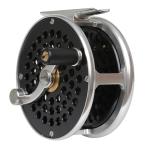 Vintage Classic Fly Fishing Reel,Right/Left Handle Position, Fly Reel (Black, 3/4 wt)