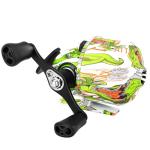 Sougayilang Spincast Fishing Reel, Size 30 Reel, Right or Left-Hand Retrieve, 3.9:1 Gear Ratio, Pre-spooled with Fishing Line