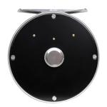 Vintage Classic Fly Fishing Reel,Right/Left Handle Position, Fly Reel (Black, 3/4 wt)