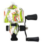 Sougayilang Spincast Fishing Reel, Size 30 Reel, Right or Left-Hand Retrieve, 3.9:1 Gear Ratio, Pre-spooled with Fishing Line