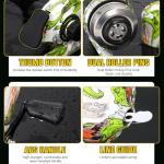 Sougayilang Spincast Fishing Reel, Size 30 Reel, Right or Left-Hand Retrieve, 3.9:1 Gear Ratio, Pre-spooled with Fishing Line