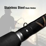 Portable Saltwater Offshore Heavy 3-Piece Travel Graphite Baitcasting Fishing Poles Casting Boat Jigging Trolling Conventional Rods with Rod Case Bag (20-50lbs,8' Heavy)