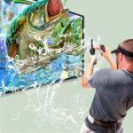 HEATFUN Switch 2 Fishing Rod - Realistic Fishing Game Accessory for Switch 2/Switch/Switch OLED Joycon, Compatible with Bass Pro Shops: The Strike & All Fishing/Hunting Games - 1 Pack