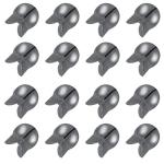 100PCS Split Shot Fishing Weights Round Removable Fishing Sinkers for Fly Bass Fishing Casting 4 Sizes 0.5g 100pcs