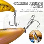 Deep Diving Multi-Jointed Crankbait for Freshwater & Saltwater