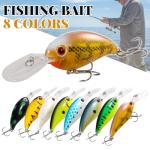 Deep Diving Multi-Jointed Crankbait for Freshwater & Saltwater