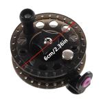 Fly Fishing Reel, Saltwater Fly Reel Fly Fishing Reels,Fly Fishing Tackle Round Tackle Wheel Ice Fishing Reels Plastic