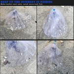 Drasry Saltwater Fishing Cast Net 3/8 and 1/4 Mesh with Heavy Duty Gray Sinker American Monofilament Fish Throw Net for Bait Trap 3FT 4FT 5FT 6FT 7FT 8FT 9FT Radius 3/8, 4FT Radius /120cm