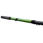 Lew's Crappie Thunder Telescopic Rod, 10-Foot 3-Piece Fishing Rod, Light Power, Fast Action, Premium Fiberglass Blank, EVA Foam Handle, Crappie Thunder Green