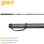 Lew's Crappie Thunder Telescopic Rod, 10-Foot 3-Piece Fishing Rod, Light Power, Fast Action, Premium Fiberglass Blank, EVA Foam Handle, Crappie Thunder Green