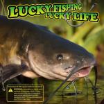 LUCKYFISHING Octopus Hooks Fishing Hooks for Saltwater Freshwater Offset Catfish Hooks for Bass Trout Redfish Fishing Hook Size 6/0-60PCS