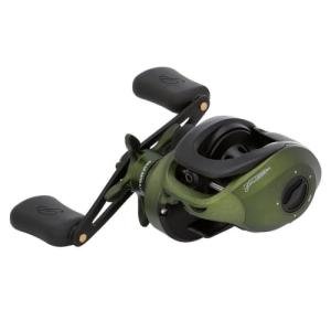 Pflueger Monarch Low Profile Fishing Reel, Right Handle Position, Graphite Body and Rotor, Corrosion-Resistant, Aluminum Spool, Star Drag System